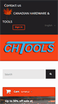 Mobile Screenshot of chtools.ca